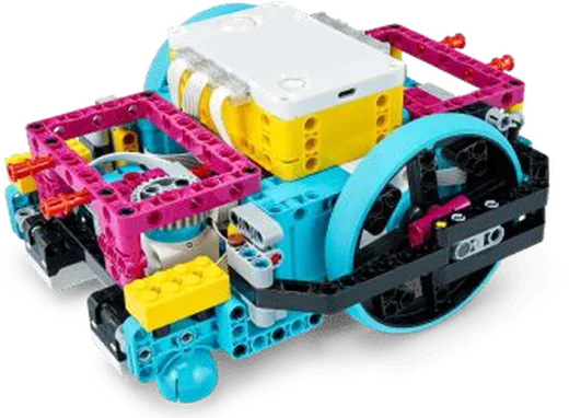 A LEGO Education SPIKE Prime robot, the portfolio the Computer Science and AI kit replaces
