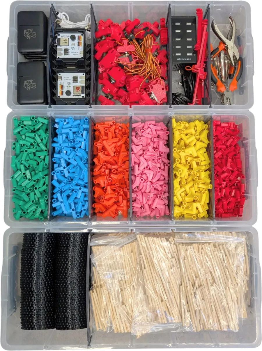 The open Stick ’Em Classroom Set
